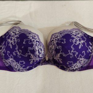Victoria's Secret Deep Purple Bra- Very Sexy Plunge 40DD